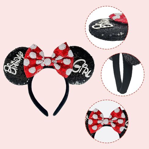 عيد ميلاد آذان الأذنين عقال ، عصابات القوس الترتر للنساء الحفلات تفضل إكسسوارات تأثيري in Kuwait