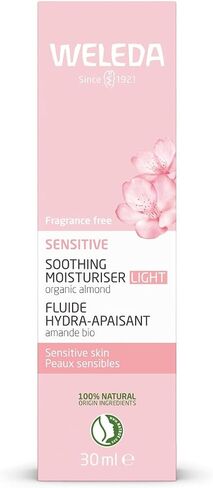 Weleda Sensitive Care Face Lotion, 1 Fluid Ounce, Fragrance Free, Plant Rich Moisturizer with Sweet Almond Oil in Saudi Arabia