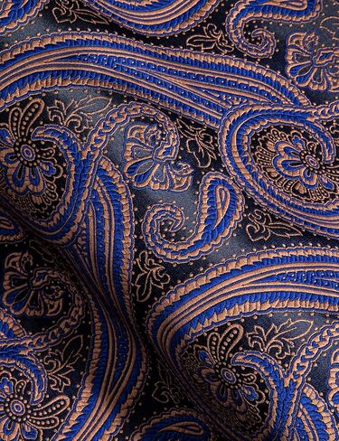 Barry.Wang Men's Floral Button Up Shirts Silk Long Sleeve Dress Shirt Satin Paisley Casual Party Wedding Western Prom Costume in Saudi Arabia
