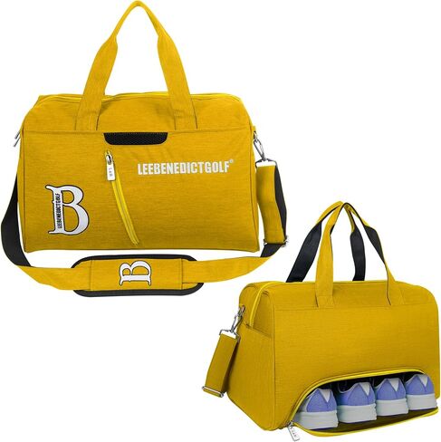 Golf Duffel Bag, Small Duffel Bag for Outdoors, Sports, Yoga, Gym, Swimming and Weekend Getaways, Travel Tote Bag for Waterproof Lightweight Carry-On Workout in Saudi Arabia