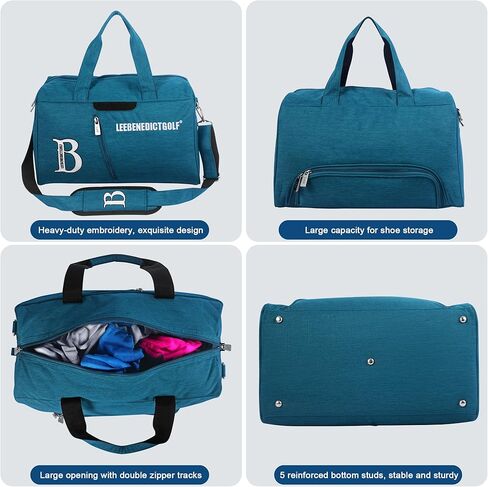 حقيبة القراصنة الجولف ، حقيبة صغيرة من القماش الخشن للهواء الطلق ، الرياضة ، اليوغا ، الصالة الرياضية ، السباحة وعطلة نهاية الأسبوع ، حقيبة حمل سفر للتمرينات المحمولة ذات الوزن الخفيف للماء in Kuwait