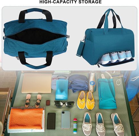 حقيبة القراصنة الجولف ، حقيبة صغيرة من القماش الخشن للهواء الطلق ، الرياضة ، اليوغا ، الصالة الرياضية ، السباحة وعطلة نهاية الأسبوع ، حقيبة حمل سفر للتمرينات المحمولة ذات الوزن الخفيف للماء in Kuwait
