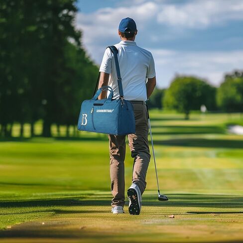 حقيبة القراصنة الجولف ، حقيبة صغيرة من القماش الخشن للهواء الطلق ، الرياضة ، اليوغا ، الصالة الرياضية ، السباحة وعطلة نهاية الأسبوع ، حقيبة حمل سفر للتمرينات المحمولة ذات الوزن الخفيف للماء in Kuwait