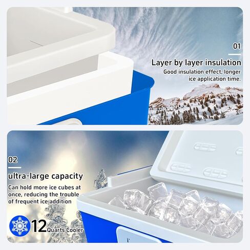 Ice Machine for Shoulder After Surgery - Cold Therapy Machine with Programmable Timer, Cryotherapy Pain Relief System for Recovery & Injury Relief in Saudi Arabia