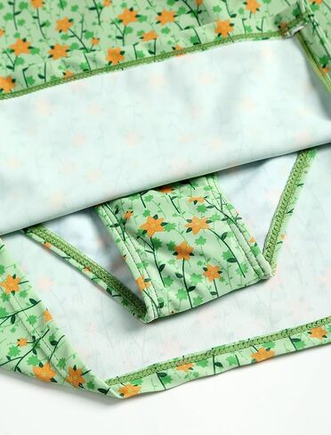 ZAFUL Women's Tankini Swimsuit Two Piece Tummy Control Bathing Suit Ruffled Flounce Swimwear with Skirt in Kuwait