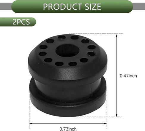 2 PCS CAR CARD CASE SHITE SHIFT GROMMETS ، مجموعة رابط تحول النقل مع clips E ، يحل محل OEM #68078974AA 68078975AA ، ل Dodge RAM 1500 2500 3500 (أسود) in Saudi Arabia