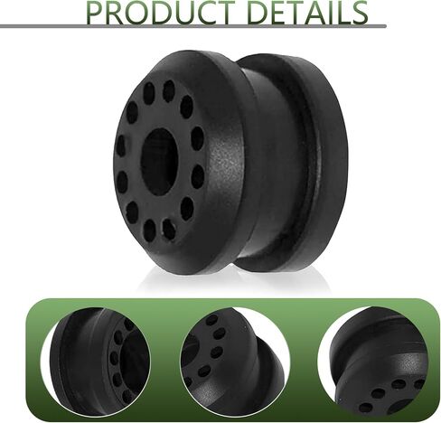 2 PCS CAR CARD CASE SHITE SHIFT GROMMETS ، مجموعة رابط تحول النقل مع clips E ، يحل محل OEM #68078974AA 68078975AA ، ل Dodge RAM 1500 2500 3500 (أسود) in Saudi Arabia