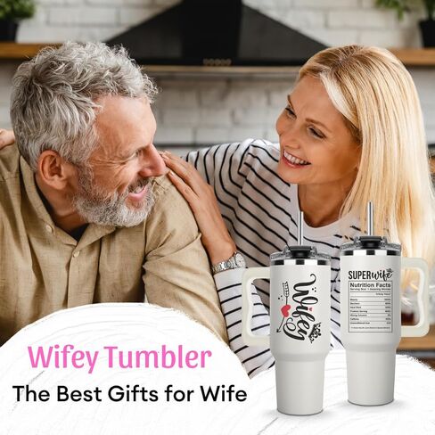 Vivulla68 Mother Day Gift من الابنة أو الابن - Cool Mom Club Tumbler 40oz مع Straw & Brush ، كأس ماما لطيف ، حاضر لأمي جديدة ، يحافظ in Kuwait