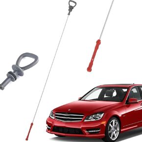 مستوى زيت المحرك متوافق مع 2012-2014 Mercedes-Benz C300 E400 GLK350 C350 E350 R350 SLK350 استبدال سائل الزيت DIP 2760100572