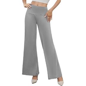 Women's Stretchy Wide Leg Lounge Pants Casual Comfy High Waist Pants