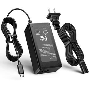65W USB C Charger for NOCO Boost GBX155 X GBX45 1250A GBX55 GBX75 1750A GBX75 2500A GBX155 4250A for TREKURE ‎Beta07 for YABER AUTO YA60 UltraSafe Portable Jump Starter DC 20V Power Cord Replacement