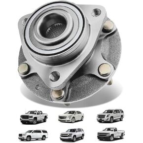 Front Wheel Bearing & Hub Assembly 6-Lug Fit Chevrolet Silverado 1500 2014-2018 Suburban Tahoe 2015-2020 GMC Sierra 1500 Yukon Yukon XL 2015-2020 Cadillac Escalade ESV XTS 2015-2019 Replace 515160