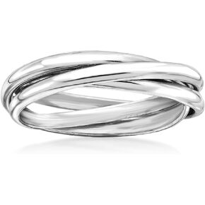 Ross-Simons Italian Sterling Silver Rolling Ring in Saudi Arabia