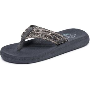 Skechers Women's Asana-Ocean Breezer Flip-Flop