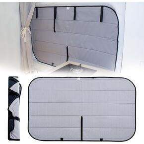 Living in a Bubble Insulated Blackout Sliding Door Window Cover for Ford Transit 2015-Current. Van Life Essentials & Camper Accessories