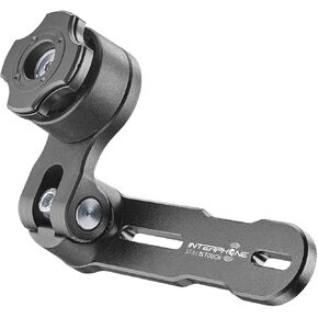 Interphone, Barclamp Mount, Attachment Bracket for The Riser of The Motorbike, Flexible and Practical, Multi-Adjustable and Compatible with Clutch Lever Collar Screws