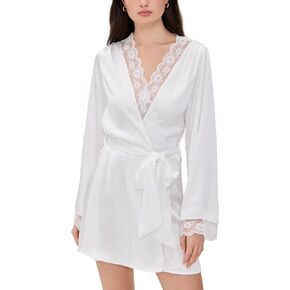 كات The Label Women's Sidney Robe Ivory