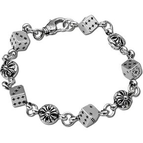 Silver Cross Bracelet & Necklace Set for Men and Women, Stainless Steel Chrome Jewelry, Adjustable Fashion Gift for Couples, Friends, or Anniversaries