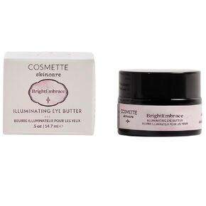 Cosmette مشرق احتضان كريم العين فيتامين B3 ، نباتي تحت زبدة العين للحماية والترطيب مع زيوت المارولا والخوخ ، مصل لطيف للبشرة الحساسة ، العناية بالبشرة الطبيعية ، 0.5 أوقية