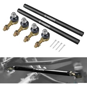 Tie Rods and Tie Rod Ends Compatible with Yamaha Raptor 700 YFM700 2013 2015-2023,Raptor 700 YFM700R 2006 2007 2008 2014,Raptor 700R YFM700R 2009-2013 2015-2023 Tie Rod Kit,Blue