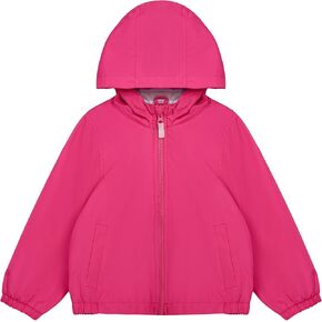 Carter's Girls' 2t-6x Water-Resistant Hooded Lightweight Windbreaker Jacket