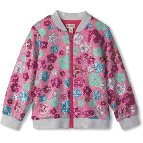 Hatley Girls' Sequins Bomber Jacket (Toddler/Little Big Kid)