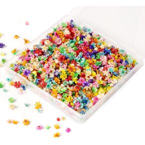 710 PCS رؤوس زهرة مجففة صغيرة صغيرة الزجاجات المجففة الطبيعية للزهور للزهور المضغوطة راتنجات الراتنجات صنع شمعة ديي وديكور المنزل تقريبا رؤوس الزهور ومختلطة