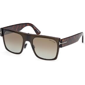 Tom Ford EDWIN FT 1073 Mastice/Brown 54/21/145 unisex Sunglasses