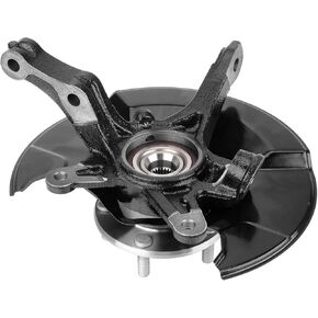 Front Steering Knuckle & Wheel Bearing Hub Assembly Compatible with Honda Civic 2012-2016 1.8L, Right Passenger Side Replaces # 51211-TR3-Y00,51211-TR0-A00,LK098