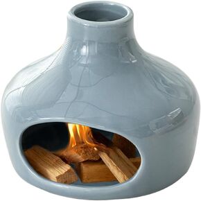 حامل رائحة السيراميك المصنوعة يدويًا لـ Palo Santo Sage و Pisense العصي التأمل يوجا الاسترخاء الضروري مع قاعدة ديكور المنزل الطبيعية المقاومة للحرارة