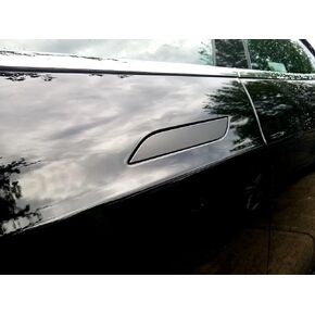 Tesla Model S Door Handle Wrap - Satin Black (Set of 6)