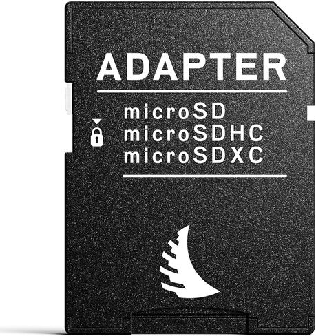 Angelbird - AV PRO microSD V30 Memory Card - 512 GB - UHS-I A2 - (incl. Full-Sized SD Card Adapter) - 4K+ Photo and Video - Drones - Action Cameras - Smartphones - Gaming. in Saudi Arabia