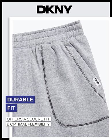 DKNY Boys' Shorts Set - 2 Piece Soft Fleece Pullover Crewneck T-Shirt and Shorts for Boys with Elastic Waistband (Sizes:8-12) in Saudi Arabia