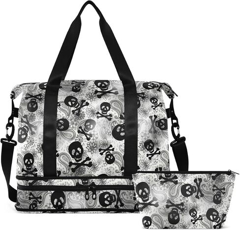 Travel Duffel Tote Bag Bat Starry Sky Sports Duffel Bag with Wet Pocket Weekender Overnight Bag for Women Men Gym Bag, Carry On Bag Hospital Bag for Labor and Delivery in Kuwait