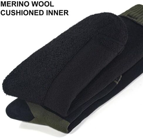 DexShell Cold Weather Waterproof Merino Wool Cushioned Inner 3-Layer Laminated Breathable Trekking Socks Unisex in Kuwait