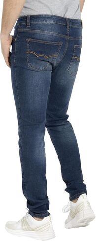 westAce Mens Slim Fit Stretch Jeans Comfy Fashionable Super Flex Denim Pants in Kuwait