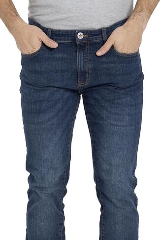 westAce Mens Slim Fit Stretch Jeans Comfy Fashionable Super Flex Denim Pants in Kuwait
