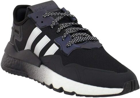 adidas Mens Nite Jogger Sneakers Shoes Casual - Black in Saudi Arabia