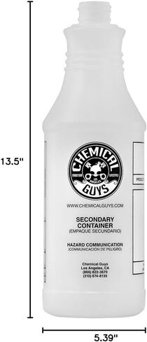 Chemical Guys Acc_136 Acid Resistant Sprayer, with 32 oz Heavy Duty Bottle , White in Saudi Arabia