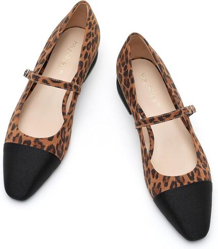Genuine Leather Mary Jane Shoes Women Comfortable Casual Dressy Flats with Memory Latex Insole Adjustable Straps Comfort Mary Janes Flats in Saudi Arabia