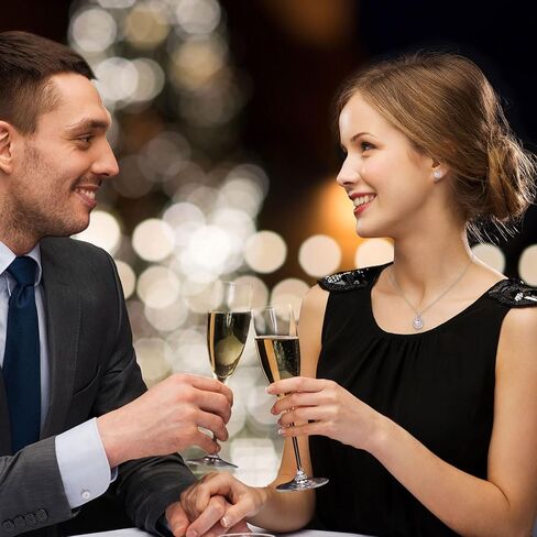 YAMI Pearl Necklace and Earring Set for Women, 925 Sterling Silver 10MM Cultured Pearls Pendant Necklace Pearl Stud Earrings Jewelry Set, 18Inch+2" Box Chain, Gifts for Mother Wife Her in Kuwait