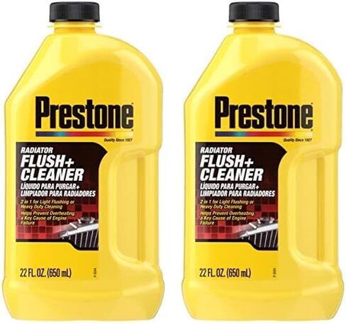 Prestone AS105 Total Cooling Syststem Cleaner for Radiator, Heater Core, and Hoses, 22 oz., 1 pack , (Packaging May vary) in Saudi Arabia