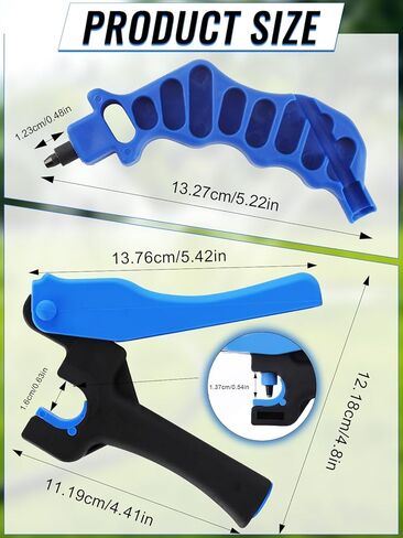 طقم أدوات خرامة الري بالتقطير من كالولاري، أداة ثقب أنبوبية بالتقطير لقياس 0.63 سم مع مصدر باعث إدخال بالتقطير، أداة اللكرامة الاحترافية in Kuwait