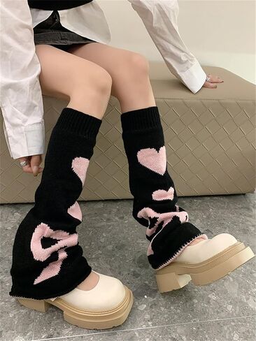 Tometo Star Y2K Harajuku Warmers للنساء اللطيفات اليابانية القوطي الشرير الهالوين in Kuwait