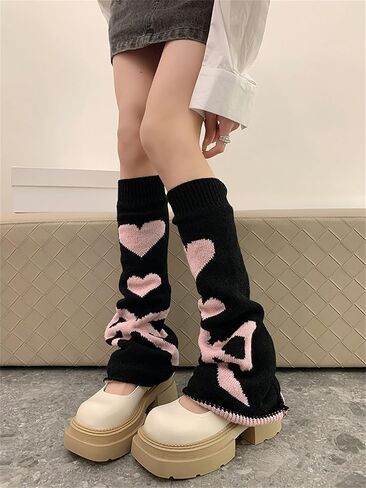Tometo Star Y2K Harajuku Warmers للنساء اللطيفات اليابانية القوطي الشرير الهالوين in Kuwait