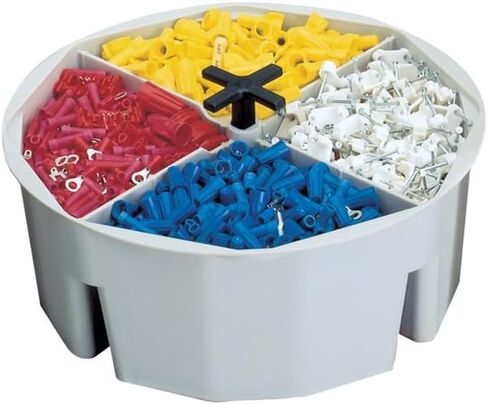 Custom Leathercraft1152 Full-Round Bucket Tray, 2.5 in. High in Saudi Arabia