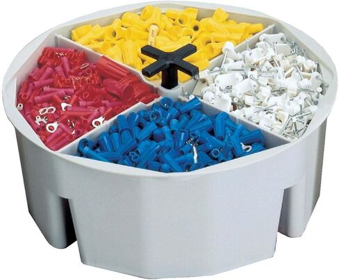 Custom Leathercraft1152 Full-Round Bucket Tray, 2.5 in. High in Saudi Arabia