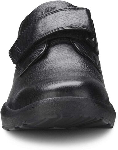 Dr. Comfort William Black Diabetic Shoes for Men-Easy Off with Removable Shoe Insole-Everyday Office Wear Shoes in Saudi Arabia