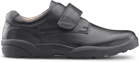 Dr. Comfort William Black Diabetic Shoes for Men-Easy Off with Removable Shoe Insole-Everyday Office Wear Shoes in Saudi Arabia