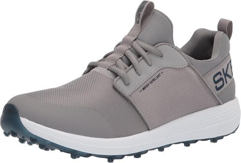 Skechers Men's Max Golf Shoe, Black/White Sport, 11 Wide in Saudi Arabia